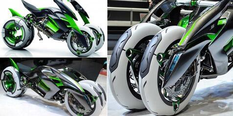 motor KAWASAKI PALING Sangar !