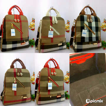 TAS RANSEL WANITA | BURBERRY RANSEL TRAVY 3IN1