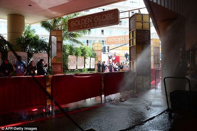 Banjir pun melanda Red Carpet Golden Globe Award