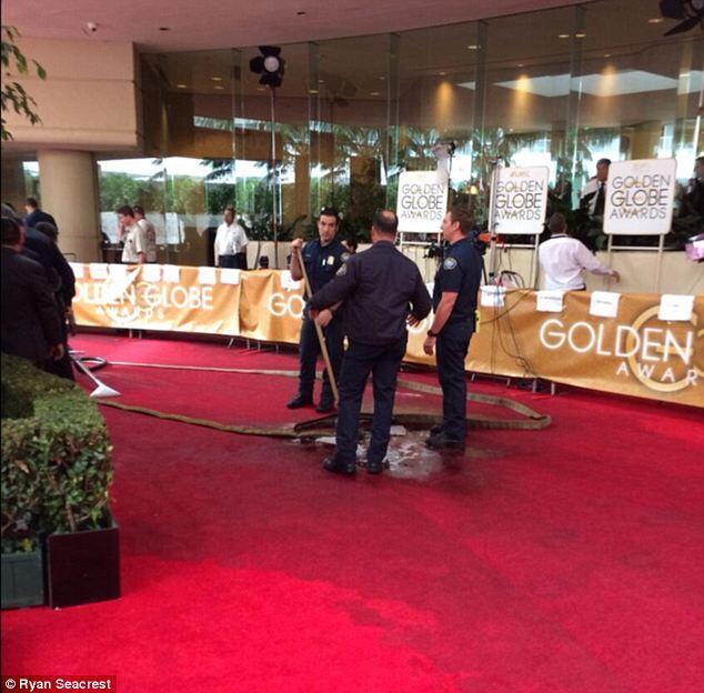 Banjir pun melanda Red Carpet Golden Globe Award