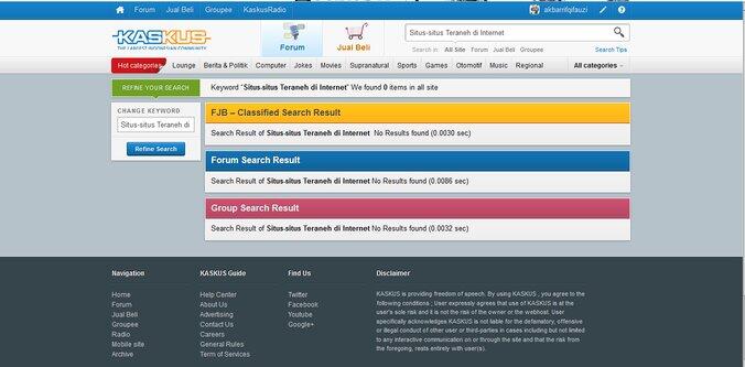 Situs-situs Teraneh di Internet