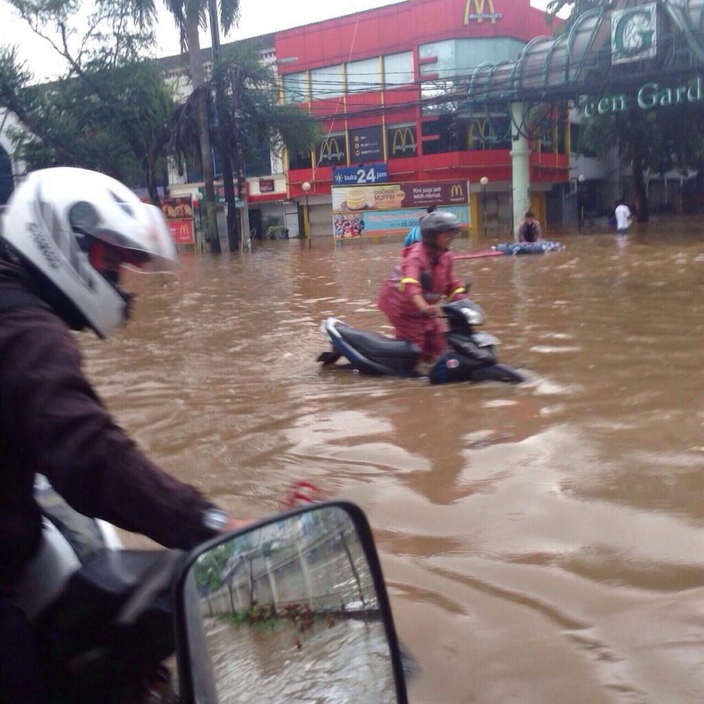 lokasi banjir dijakarta hari ini (ntar di update lagi)