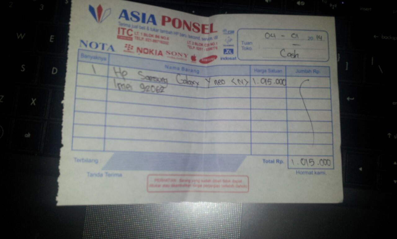 Samsung Galaxy Y Neo , Bisa BBM, dual SIM
