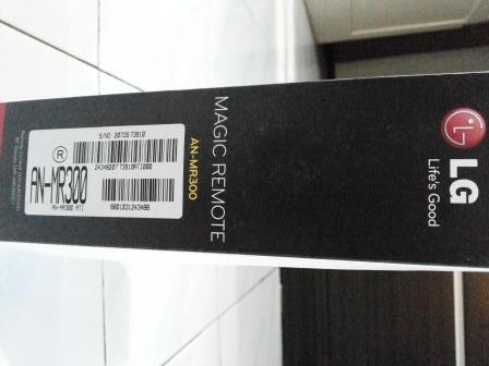 LG MAGIC MOTION REMOTE (MMR) AN-MR300
