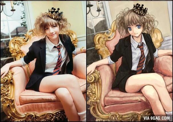 REAL LIFE VS ANIME, MANA YANG AGAN PILIH ?