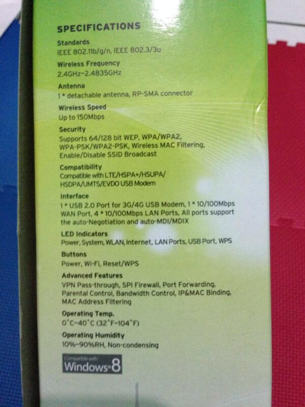 JUAL TP-LINK WIRELESS ROUTER