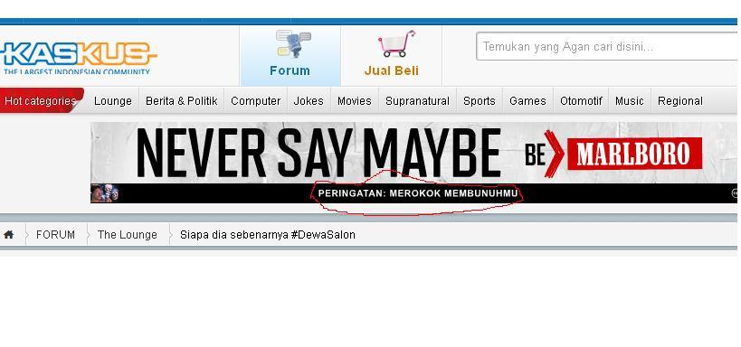 IKLAN PALING KEJAM DI KASKUS