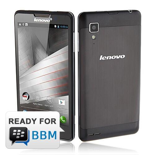 Lenovo P780 - Black READY BBM