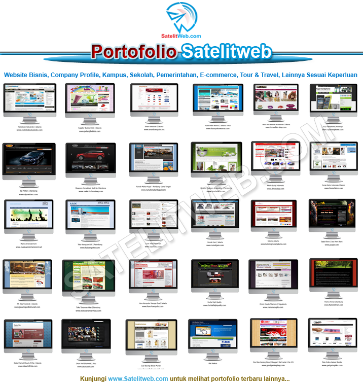 SatelitWeb.com | Jasa Membuat Web Bisnis, Toko Online, Company Profil, CMS Blog Murah