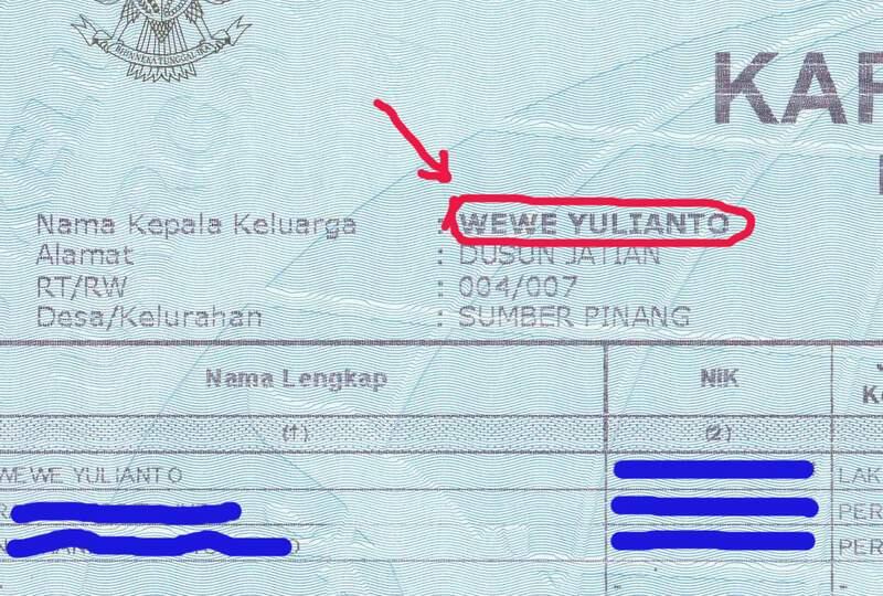 HANTU LOKAL MASUK DATA DISPENDUK