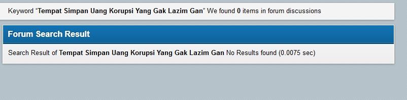 Tempat Simpan Uang Korupsi Yang Gak Lazim Gan