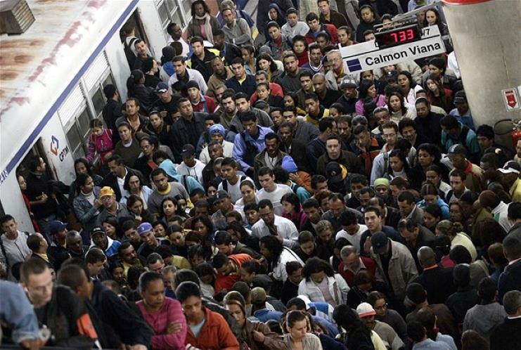 Yuk intip Komuter Sao Paulo BRAZIL yg terkenal super padat di dunia &#91;PICT&#93;