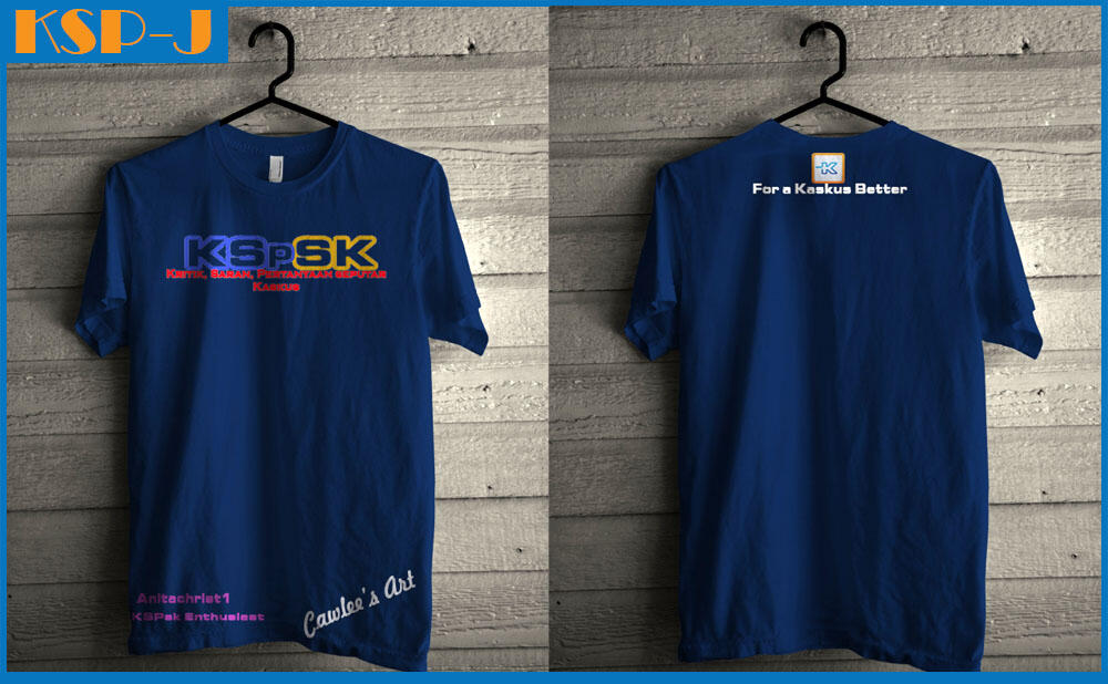 Inilah Pemenang Design T-Shirt KSPsK 2014 .. Congrats!!
