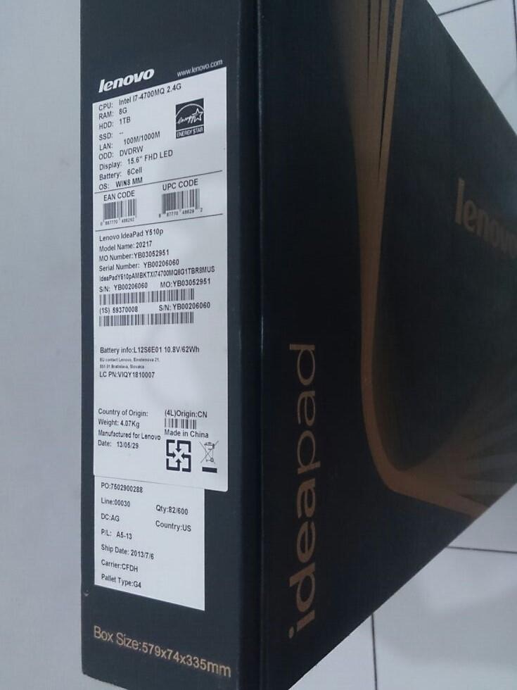Lenovo Y510p