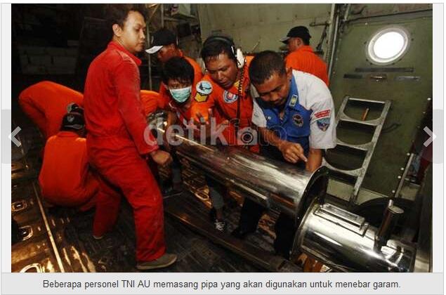 Modifikasi CUACA dengan GARAM di JAKARTA !!! >>> Inilah cara KERJAnya<<< +++Foto2nya
