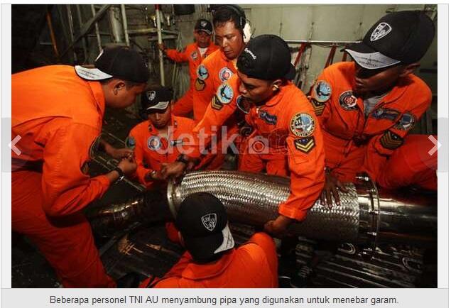 Modifikasi CUACA dengan GARAM di JAKARTA !!! >>> Inilah cara KERJAnya<<< +++Foto2nya