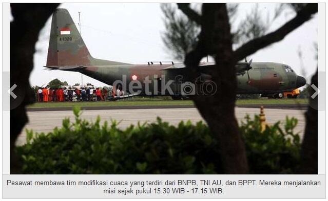 Modifikasi CUACA dengan GARAM di JAKARTA !!! >>> Inilah cara KERJAnya<<< +++Foto2nya