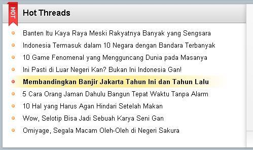 [KLARIFIKASI} HOT TRIT Membandingkan Banjir Jakarta Tahun ini dengan Tahun Lalu