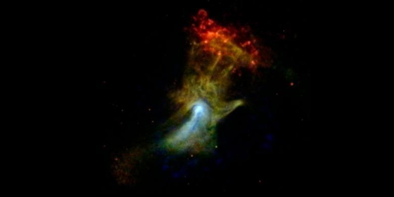 NASA Memotret "Tangan Tuhan"