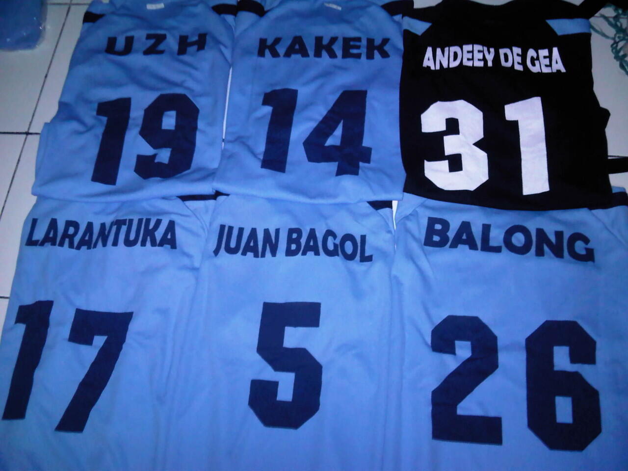 KOSTUM Futsal/Bola !! Dijamin Murah !!! NO TIPU