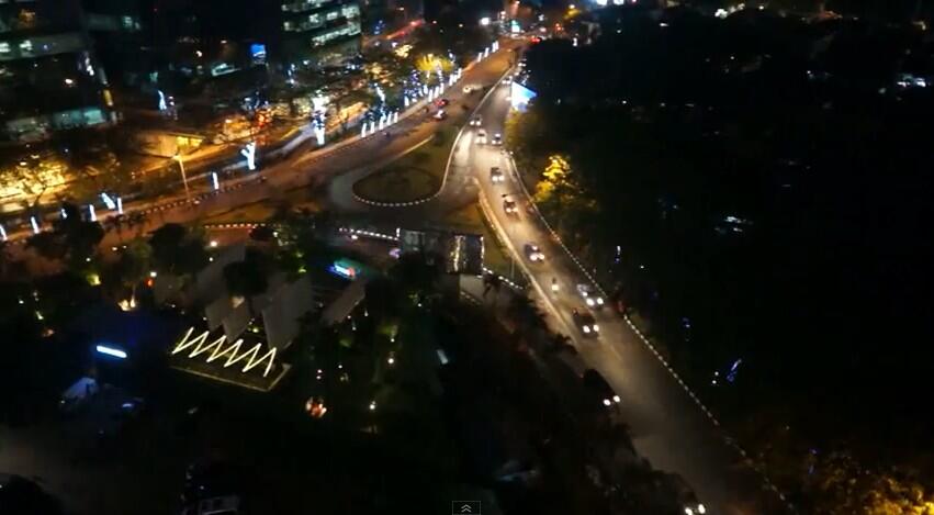 &#91;ANTIGRAVITI&#93; Keindahan Jakarta di lihat dari atas