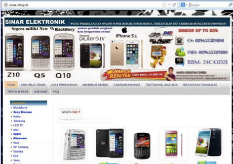 Hati-hati Gan!! Toko Online abal-abal di twitter dan BBM