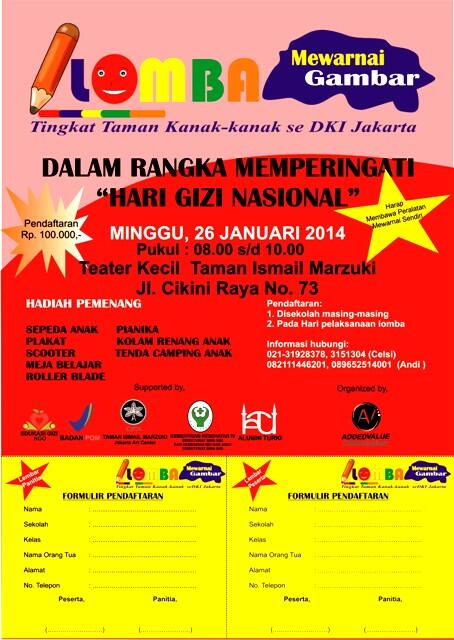 Lomba Mewarnai Anak TKI se DKI Jakarta