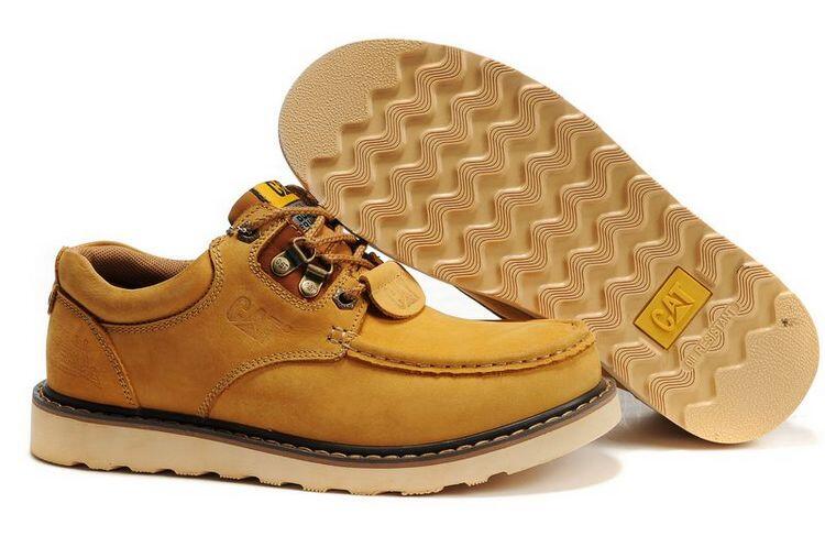 Terjual Sepatu  Caterpillar Low Nubuck  Yellow KASKUS