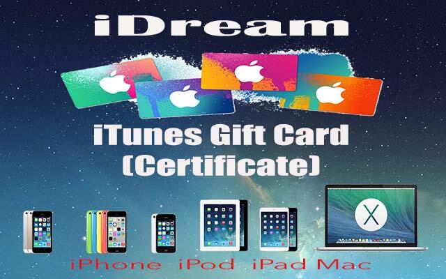 iTunes Gift Card (IGC) untuk iPhone/iPod/iPad/Mac, install Games/Aplikasi ORIGINAL