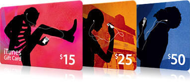 iTunes Gift Card (IGC) untuk iPhone/iPod/iPad/Mac, install Games/Aplikasi ORIGINAL