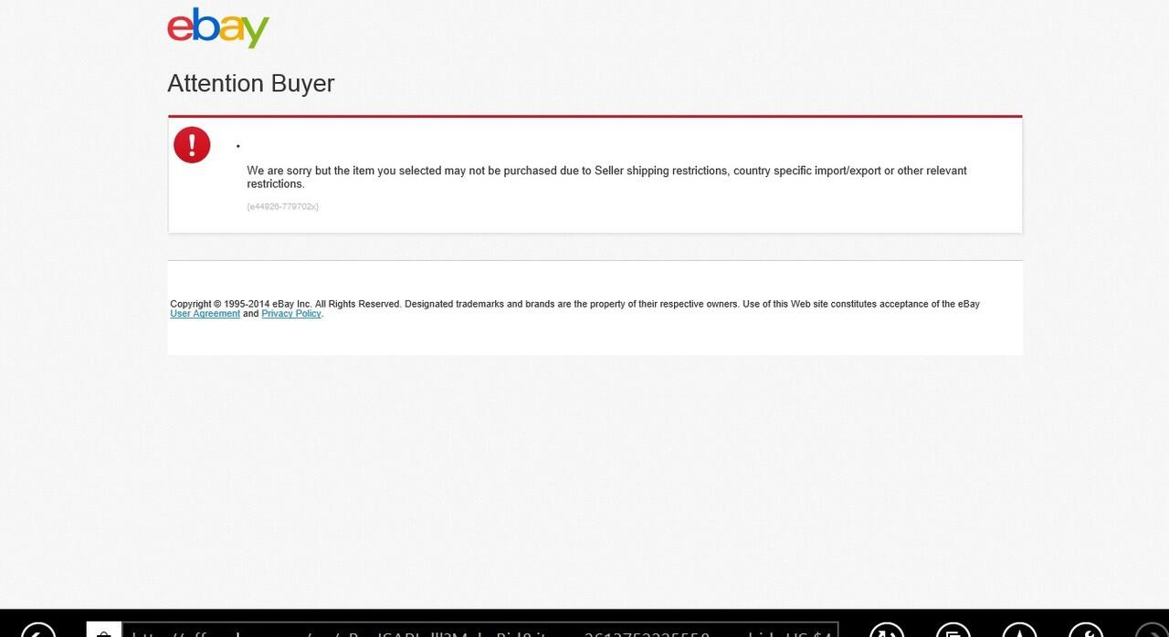(ASK) Pengalaman bidding di eBay