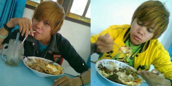 justin bieber makan nasi campur