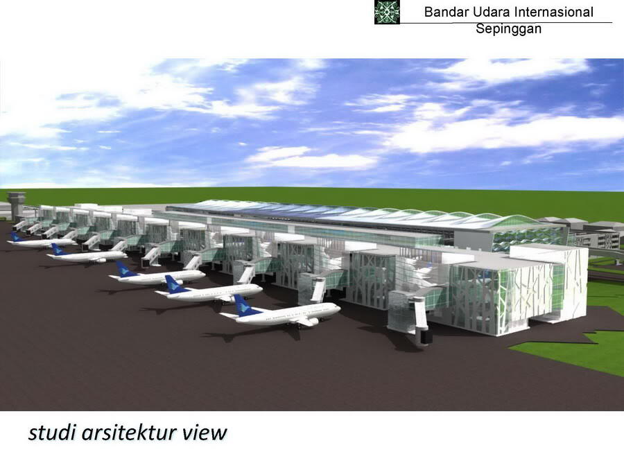 New Bandara Sepinggan Balikpapan (Pintu Gerbang Kaltim)