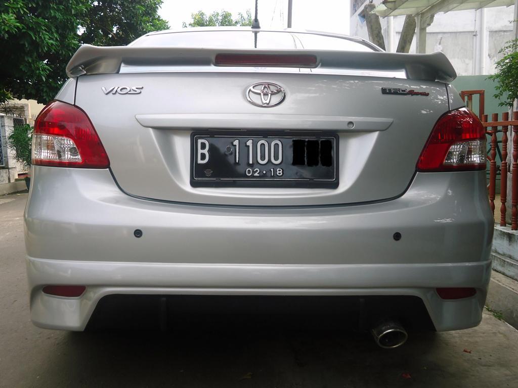 Terjual Toyota New Vios Limo Silver Full Modif Viper TRD Sportivo