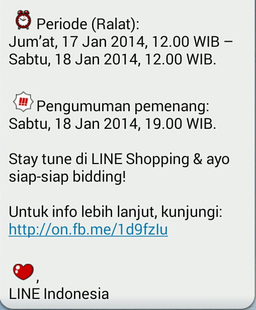 &#91;LINE SHOPPING&#93; Line bagi-bagi SG Note 3 + Gear