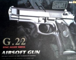 AIRSOFT GUN SPRING FULL METAL GALAXY G 22