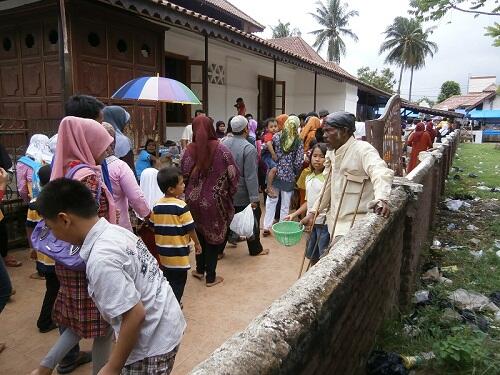 Tidak terurusnya masjid agung Banten