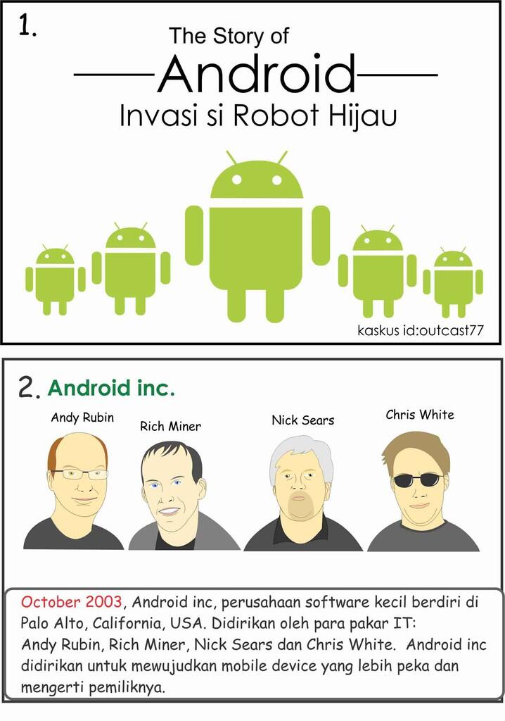 &#91;KOMIK&#93; The Story of Android, Invasi si Robot Hijau...