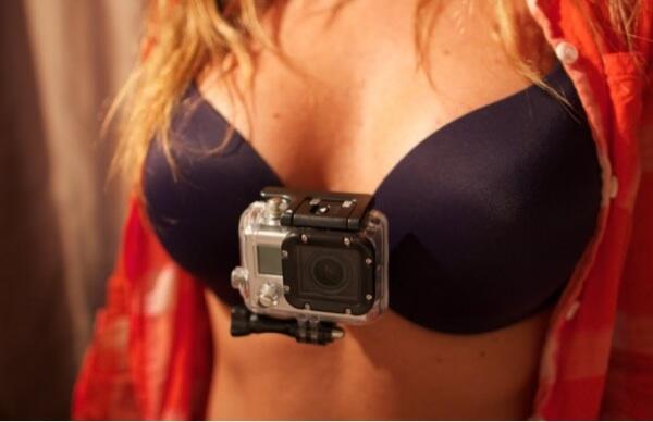 GoPro stand bisa dimana aja.