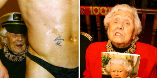Rayakan ulang tahun ke-100, nenek di Inggris sewa penari bugil