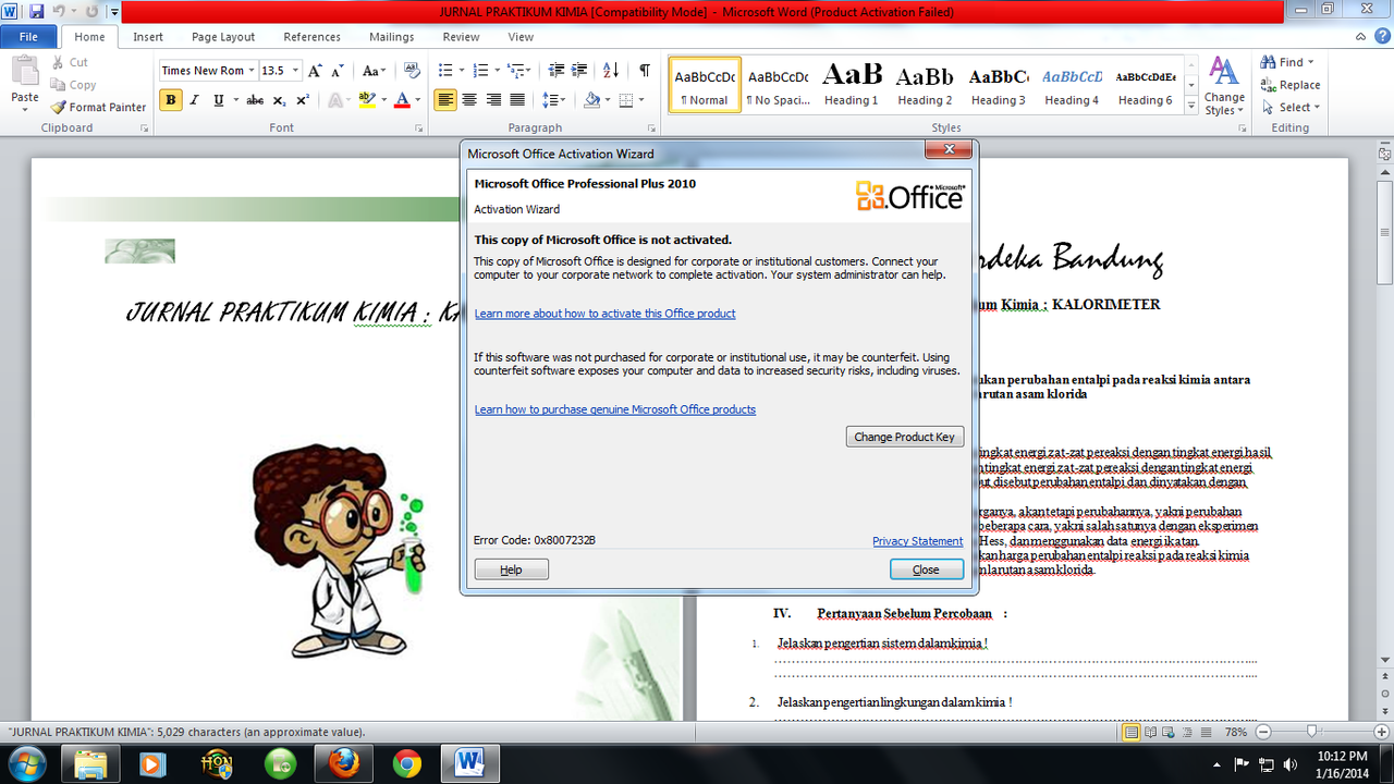 MICROSOFT OFFICE 2010 