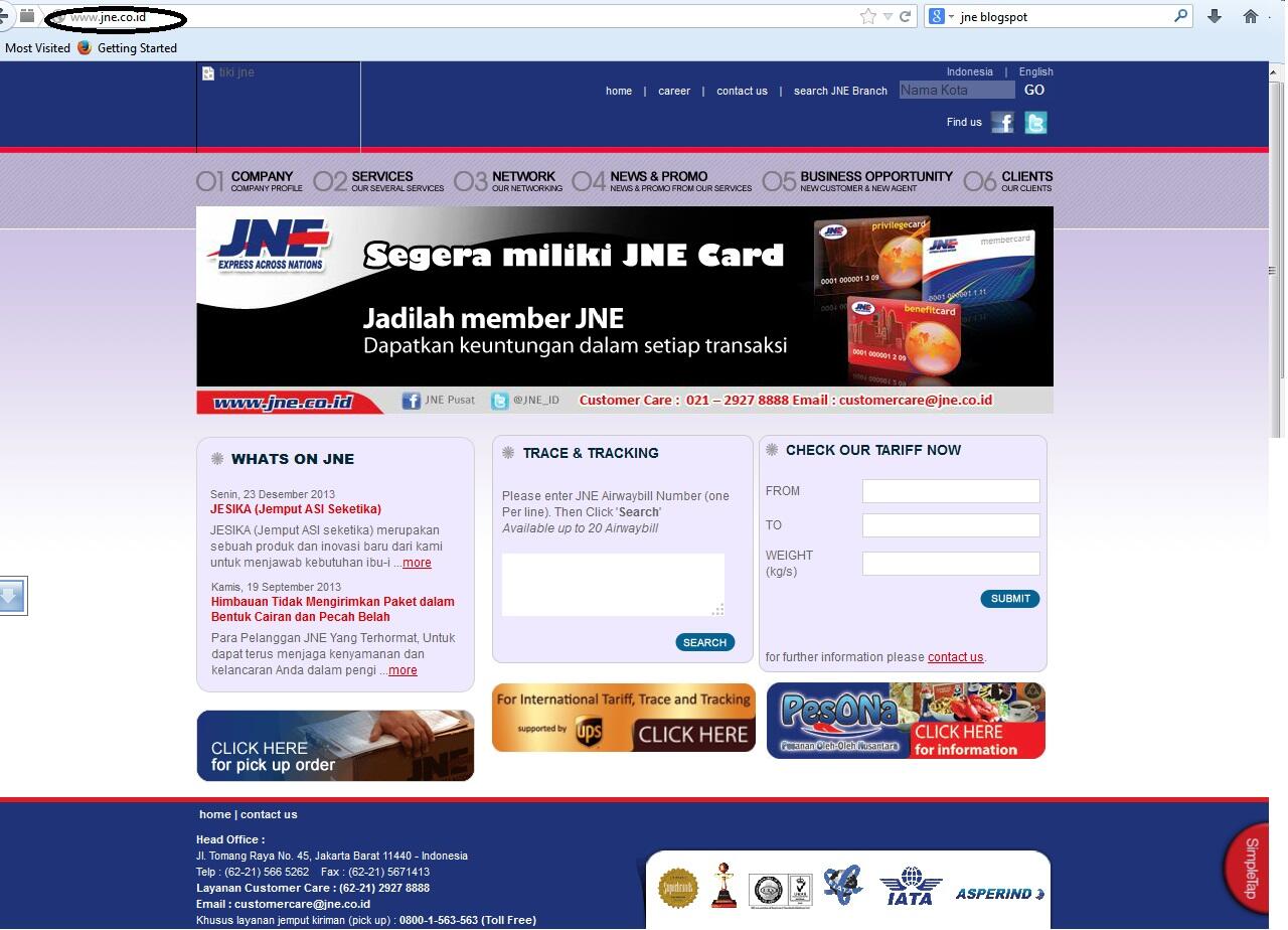 Pengetahuan Buat Buyer.. Jasa Pengiriman JN* yg dipalsukan situsnya