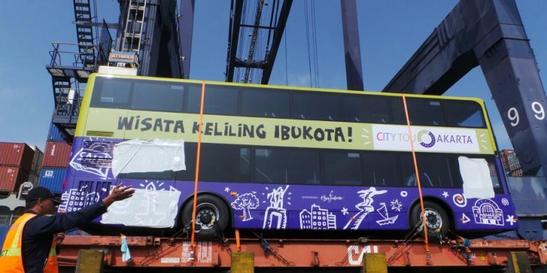 Ini gan Bus Tingkat Pariwisata baru yang ada di Jakarta