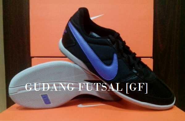 NEW NIKE FUTSAL DAVINHO IC BLACK PURPLE ORIGINAL MURMER ABIS !