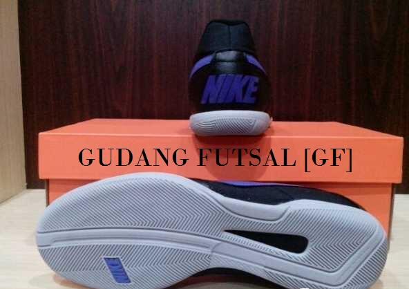 NEW NIKE FUTSAL DAVINHO IC BLACK PURPLE ORIGINAL MURMER ABIS !