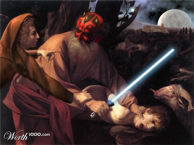 Jika " Star Wars " di tempatkan di karya seni klasik !