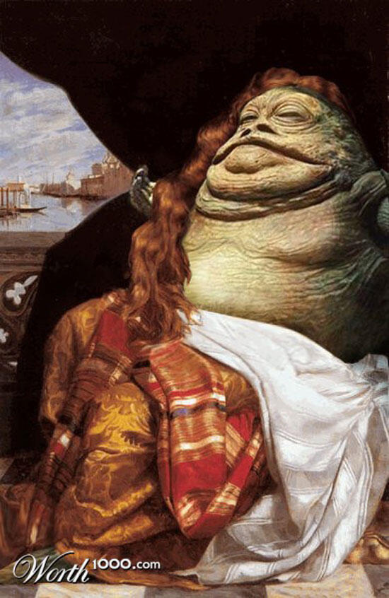 Jika " Star Wars " di tempatkan di karya seni klasik !
