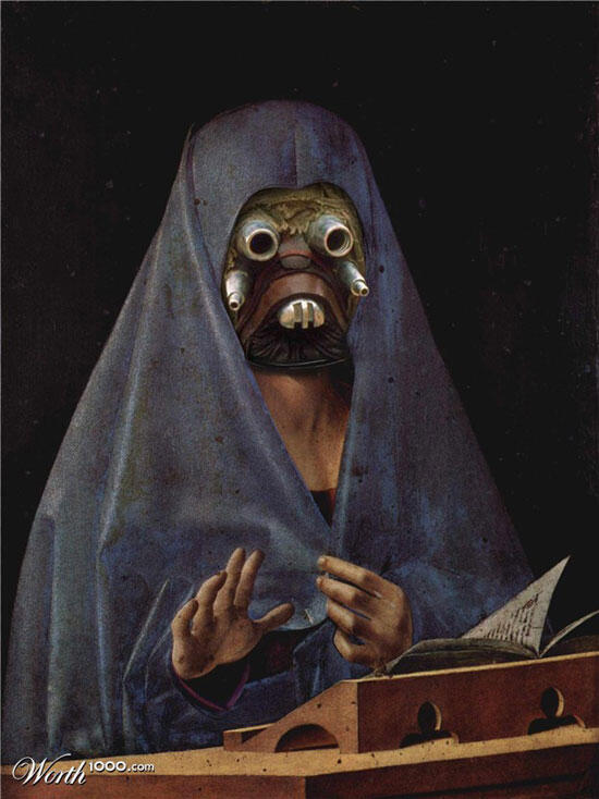 Jika " Star Wars " di tempatkan di karya seni klasik !