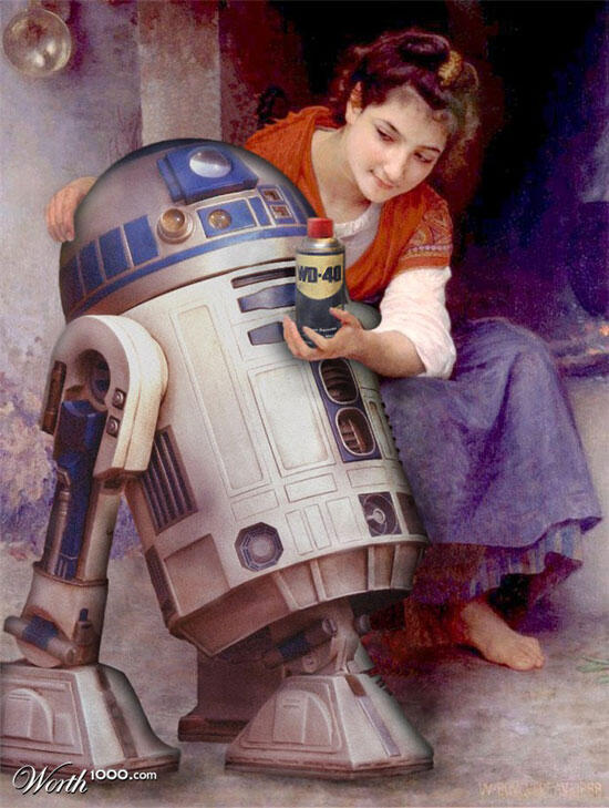 Jika " Star Wars " di tempatkan di karya seni klasik !