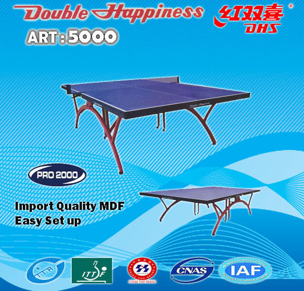 TENIS MEJA ( DHS ) DOUBLE HAPPINESS ART 5000
